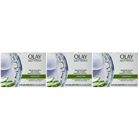 Olay opened pack revealing dry cloths ready to be water activated for travel