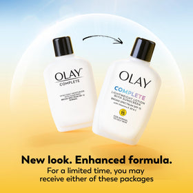 Olay close-up of pump and cap for easy dispensing benefit