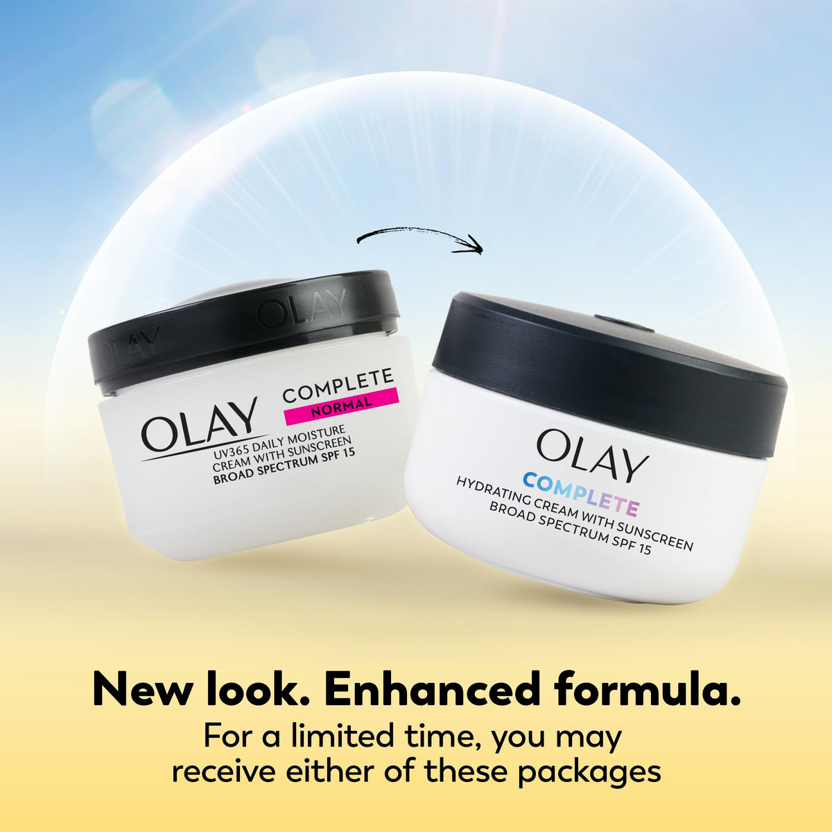 Olay texture close-up revealing lightweight cream and fast absorption