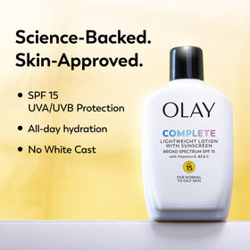 Olay texture close-up illustrating smooth lightweight hydration