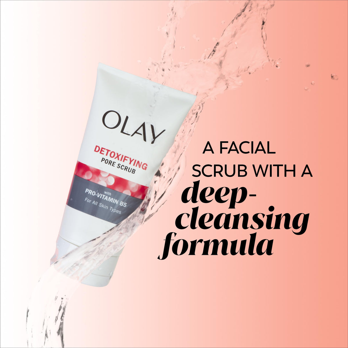 Olay cream being applied to skin showing smooth finish and moisture boost