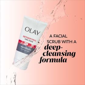 Olay cream being applied to skin showing smooth finish and moisture boost