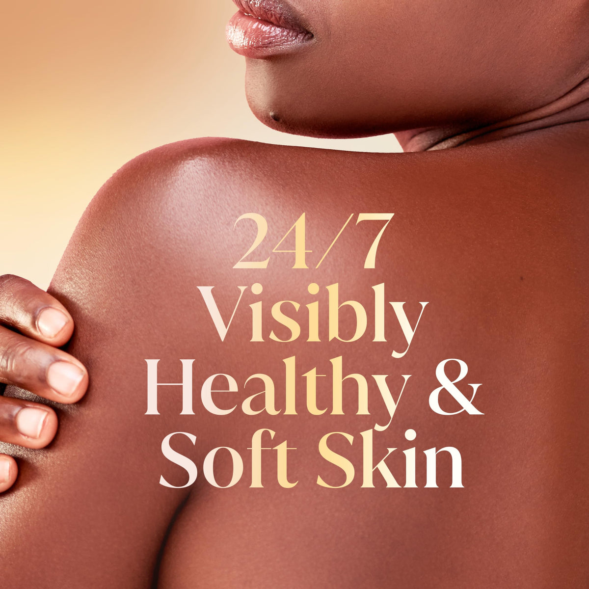 Olay creamy lather in hand demonstrating softening and moisturizing action