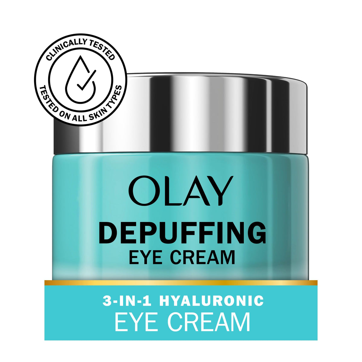 Olay close-up of gel texture dispensing that shows quick-absorbing hydration