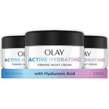 Olay front packaging showing jar and brand with clear product identity and shelf appeal