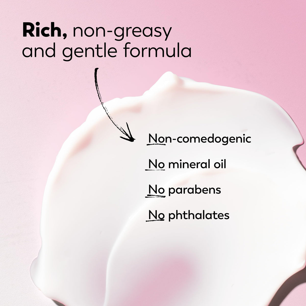 Olay label details with ingredient and usage info for informed shopper decisions