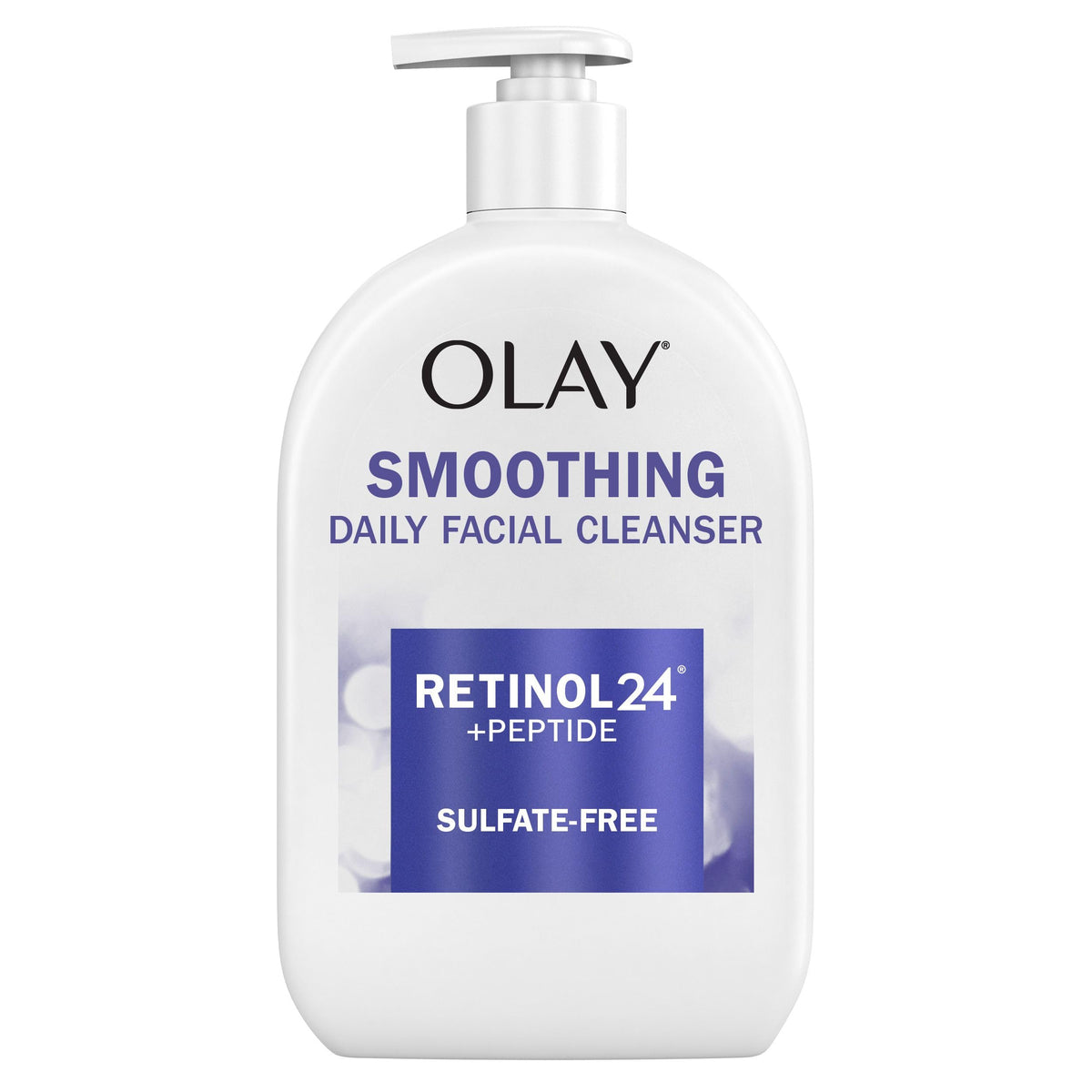 Olay front 16oz bottle showing full packaging and benefit of daily hydration