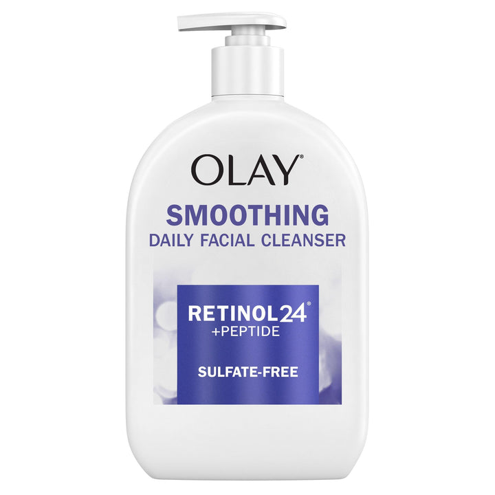 Olay front 16oz bottle showing full packaging and benefit of daily hydration