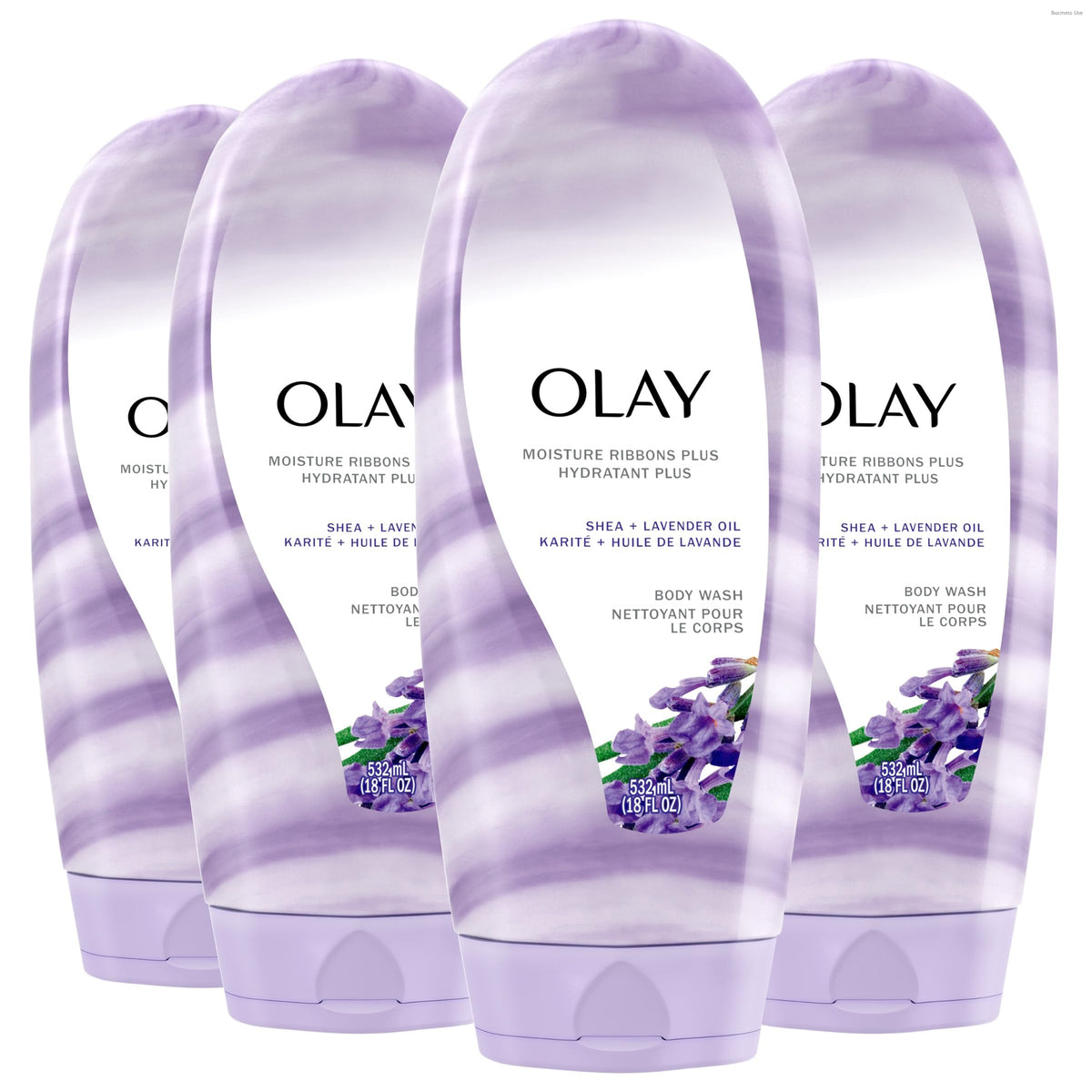 Olay front packaging 18oz bottle showing brand and benefits