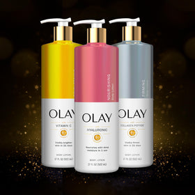 Olay applied to hands demonstrating smooth spreadability and quick absorption
