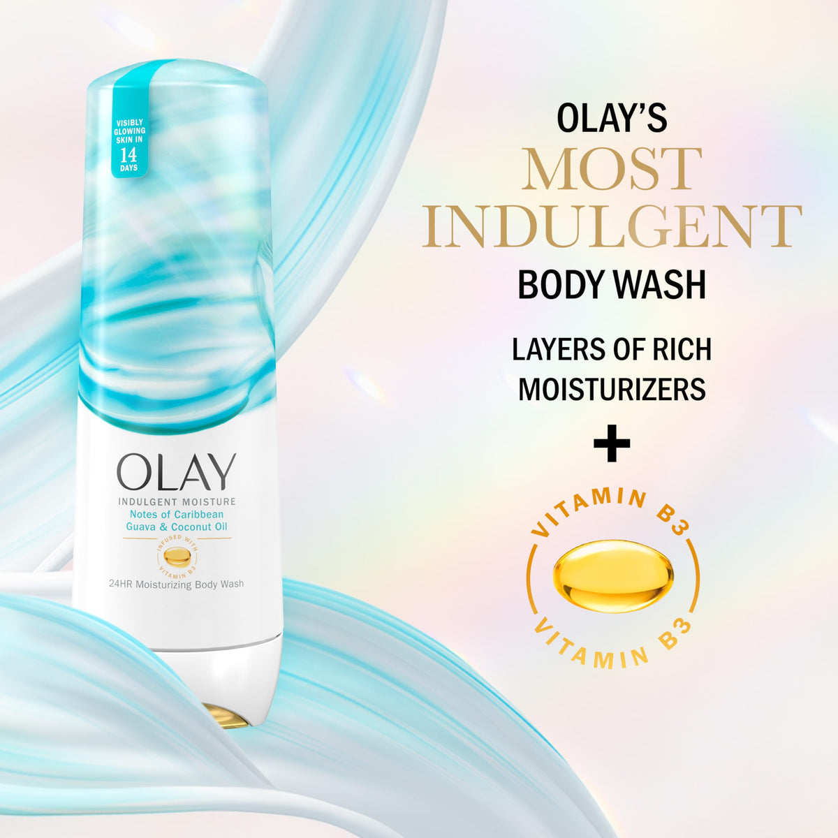 Olay 20 fl oz size comparison demonstrating value and scale