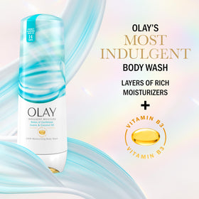 Olay 20 fl oz size comparison demonstrating value and scale