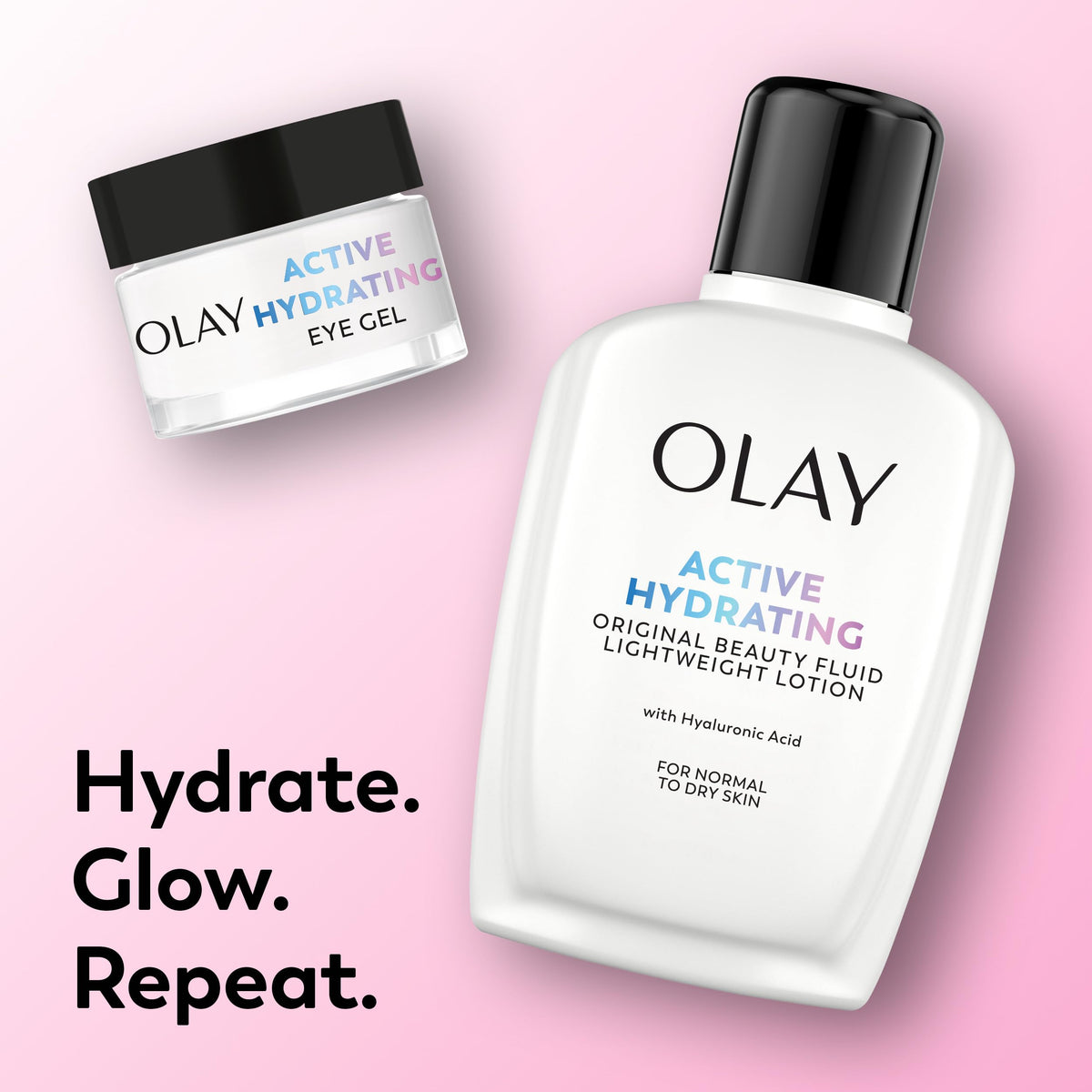 Olay product with dermatology icon to emphasize tested skin compatibility