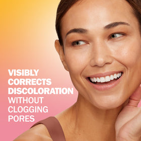 Olay ingredient label closeup highlighting vitamin C and peptides