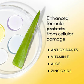 Olay ingredient label closeup highlighting niacinamide and aloe vera benefits