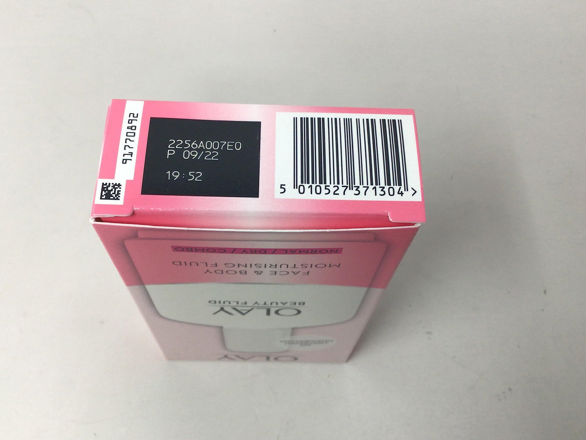 Olay ingredients label close-up highlighting product information for informed use