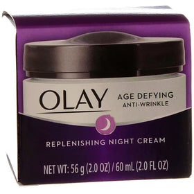 Olay label close-up showing active vitamins and ingredient clarity benefit