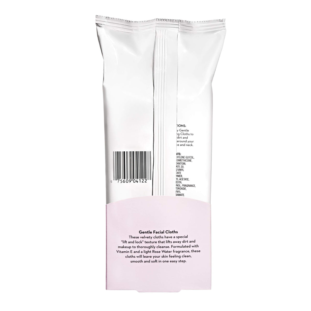 Olay wipes on bathroom counter during morning routine for quick cleansing