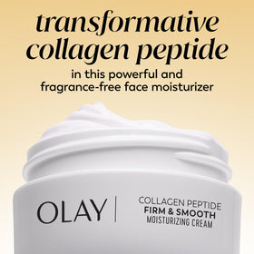 Olay in morning routine bathroom showing easy layering under sunscreen