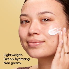 Olay on bedside table in night routine demonstrating nightly hydration habit
