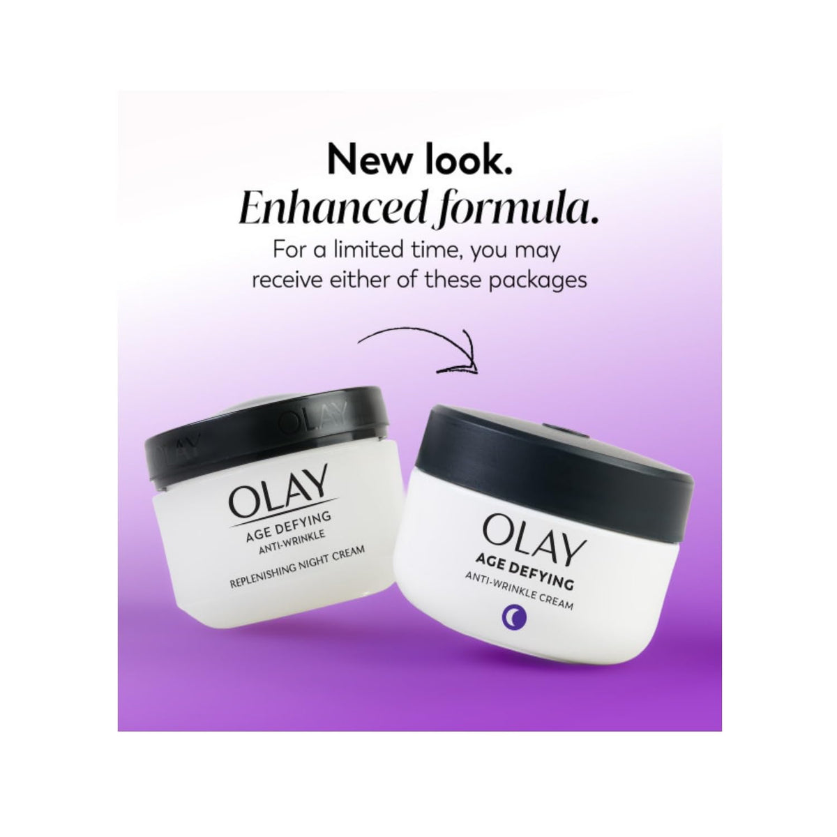 Olay in-night-routine lifestyle scene demonstrating simple evening care