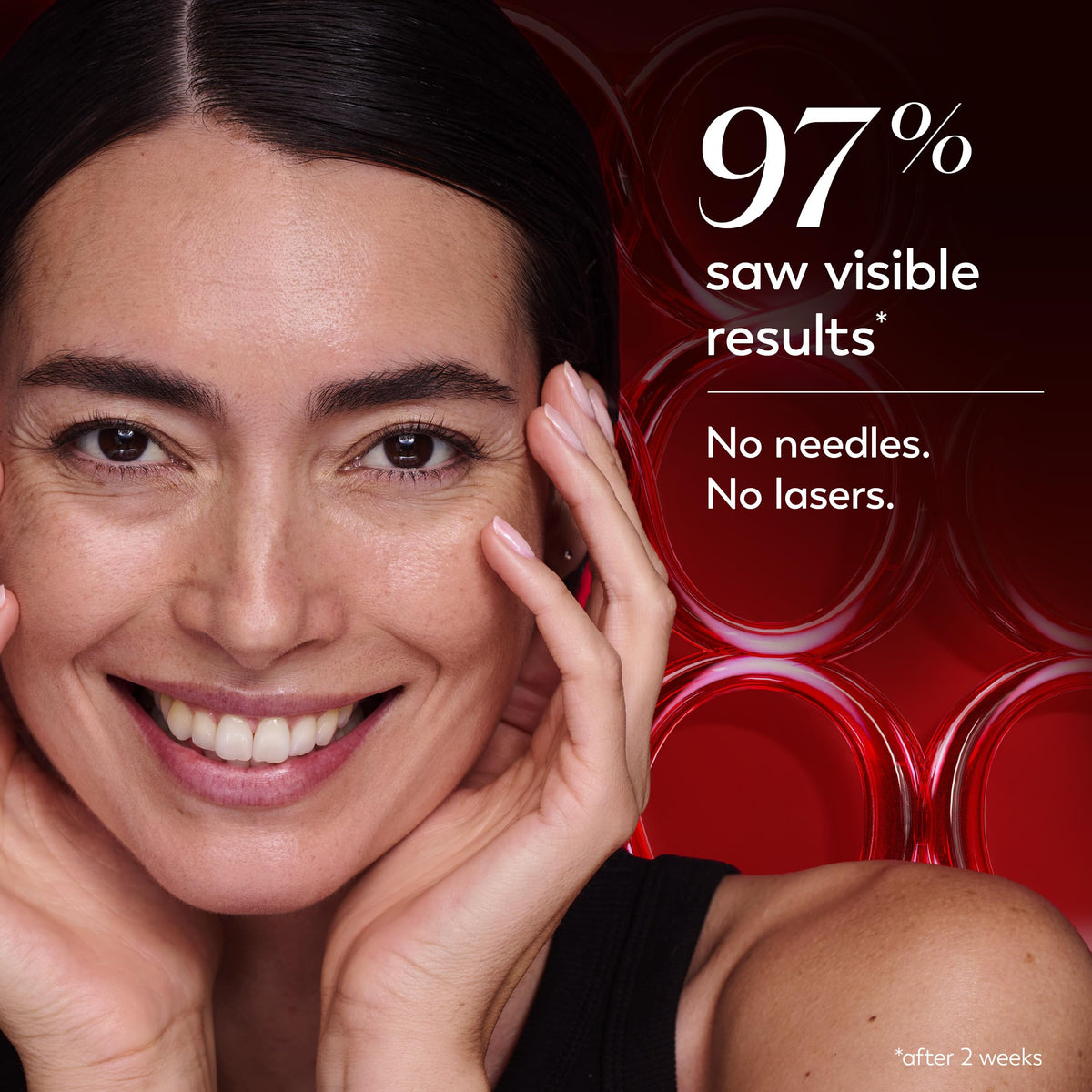 Olay applied at bedside in nighttime routine illustrating overnight hydration benefit
