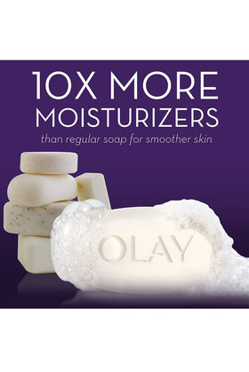12-count Olay pack size comparison showing long-lasting value and supply