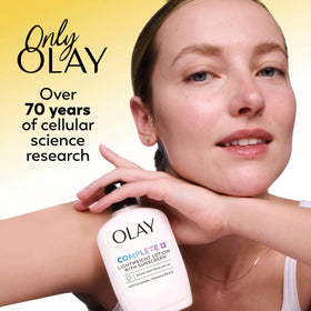 Olay two tubes side by side illustrating the economical two-pack
