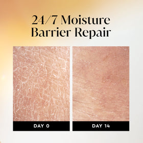 Olay paired with body lotion illustrates routine to lock in moisture
