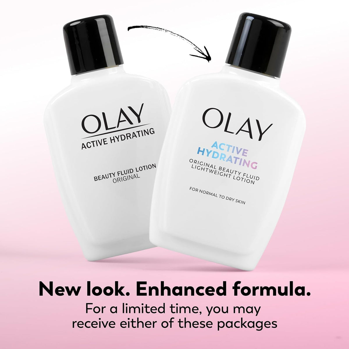 Olay texture close-up pouring fluid showing lightweight absorption benefit