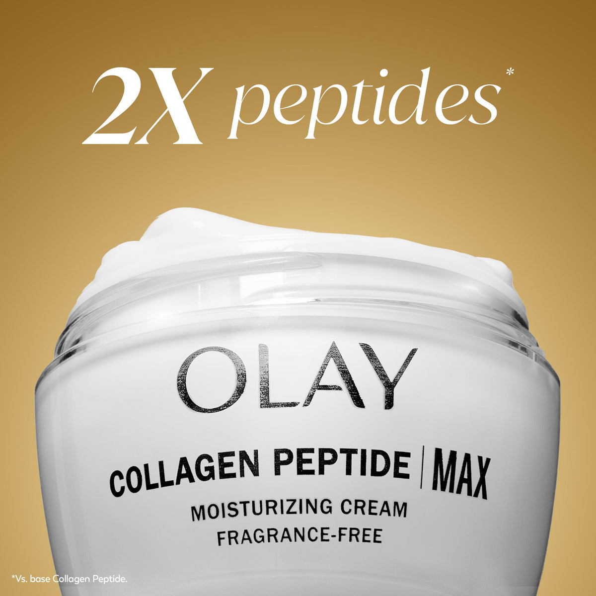 Olay moisturizer on bathroom vanity suggesting daily routine benefit