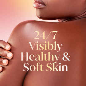 Olay pump dispensing body wash texture for easy application and control