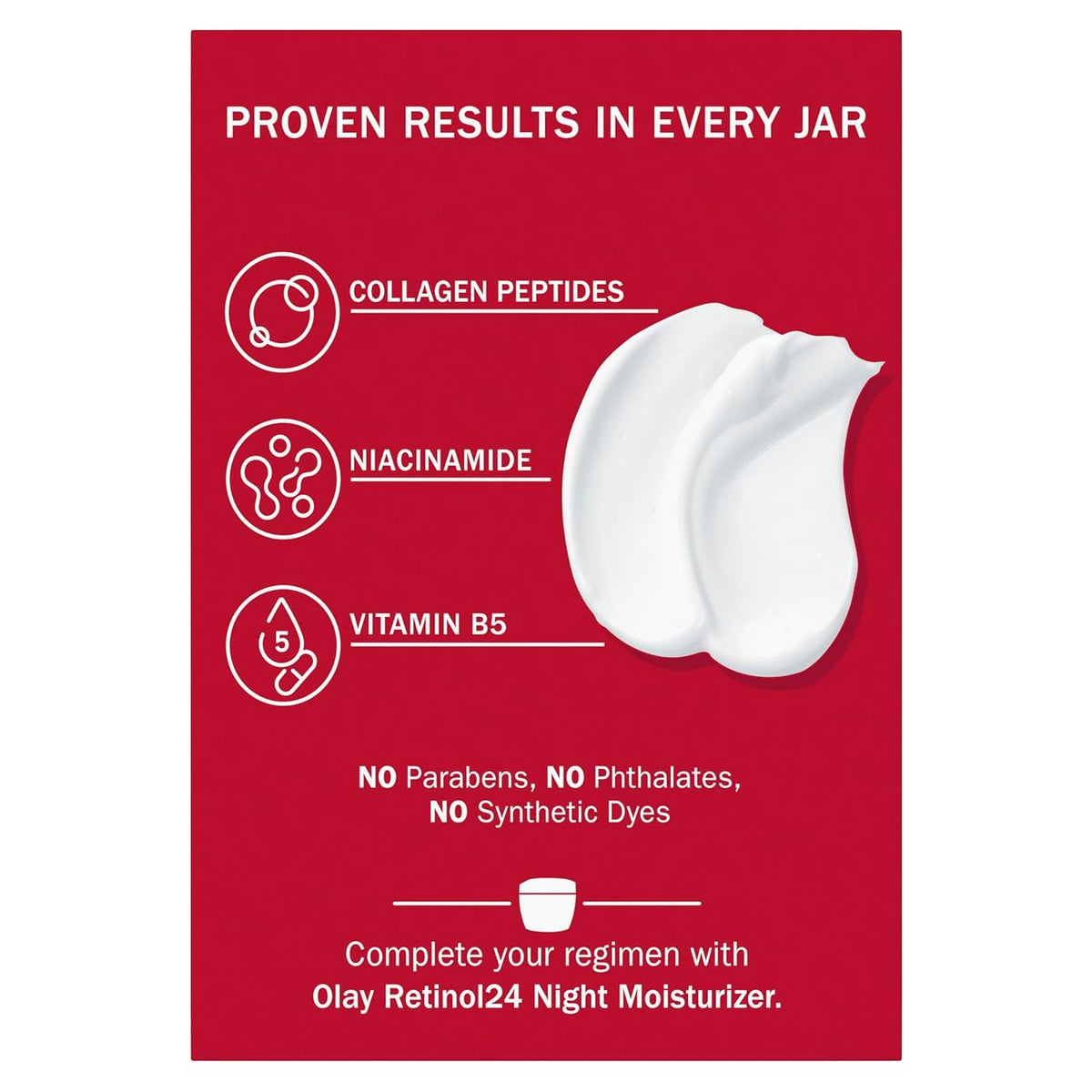 Olay Regenerist by bedside during night routine showing evening-repair benefit