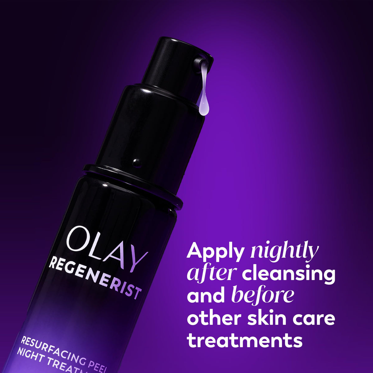 Olay fragrance-free badge emphasizing suitability for sensitive skin