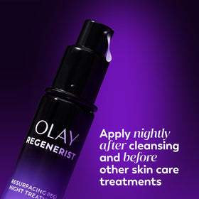 Olay fragrance-free badge emphasizing suitability for sensitive skin