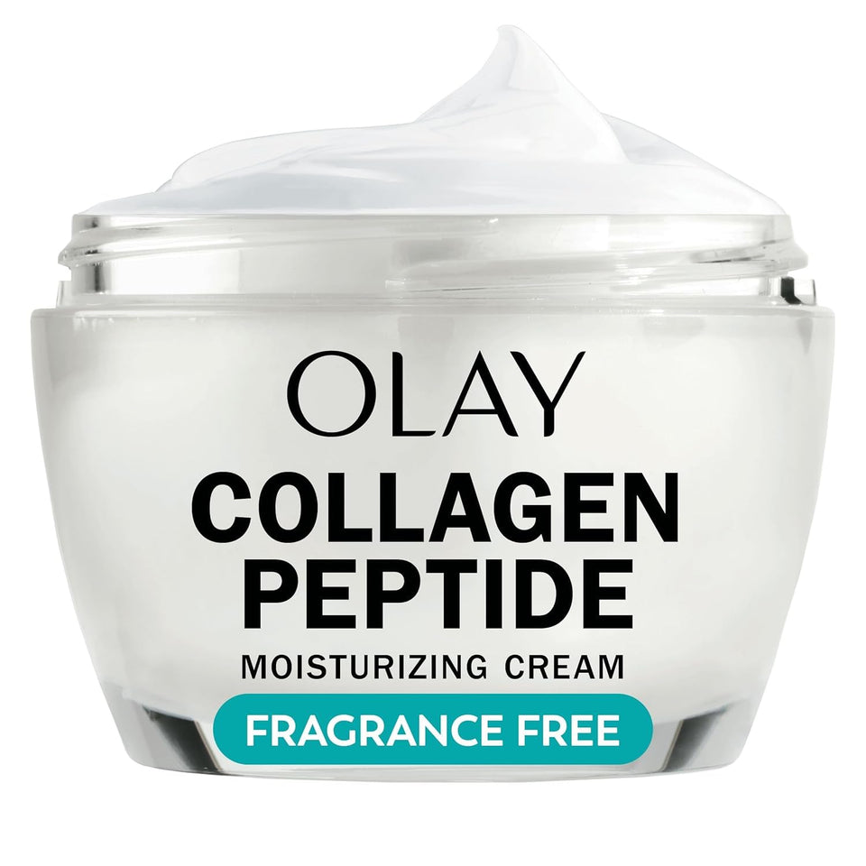 Olay Regenerist front jar showing packaging and product benefit hydration