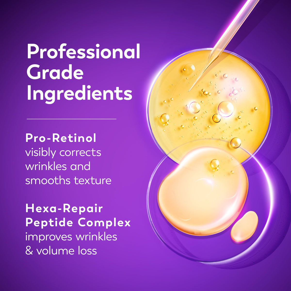 Olay product label and ingredients, giving clarity on active components