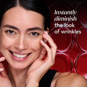 Olay peptide graphic showing amino-peptide complex benefits
