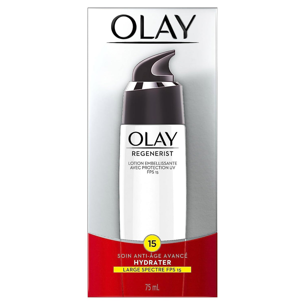 Olay texture close-up showing quick-absorbing lotion finish