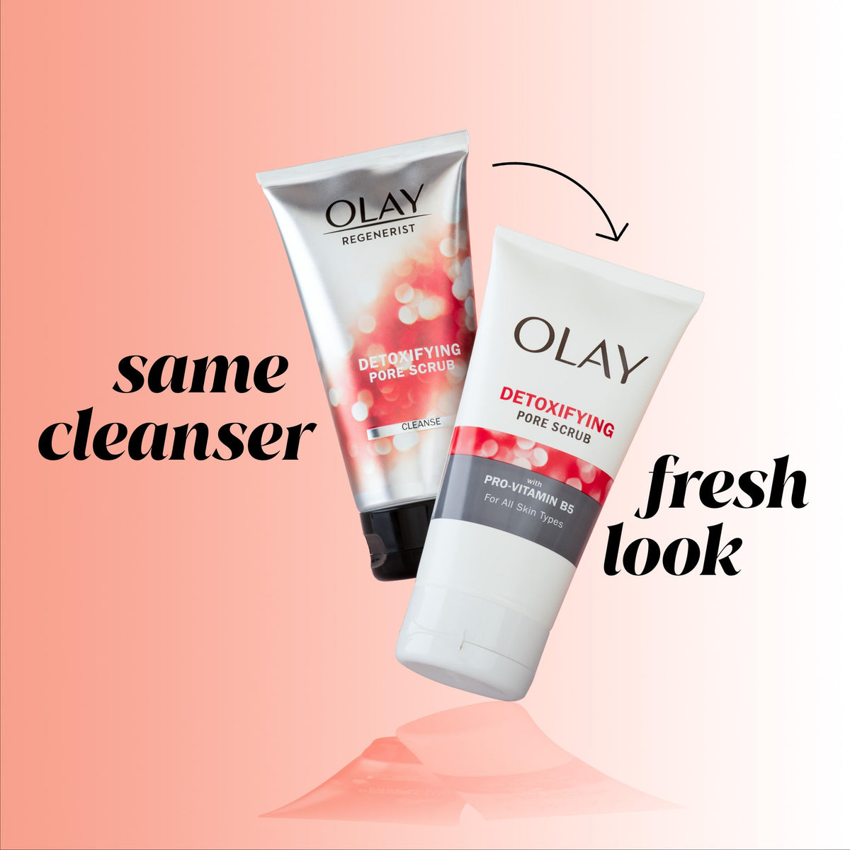Olay Regenerist foaming in hand demonstrating effective deep cleaning