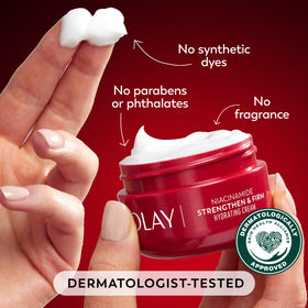 Olay recyclable packaging display encouraging easy eco-friendly recycling