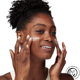 Olay night skincare routine scene promoting nourishing overnight hydration