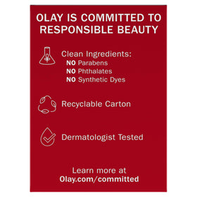 Olay jar on bathroom shelf in lifestyle scene for daily use inspiration