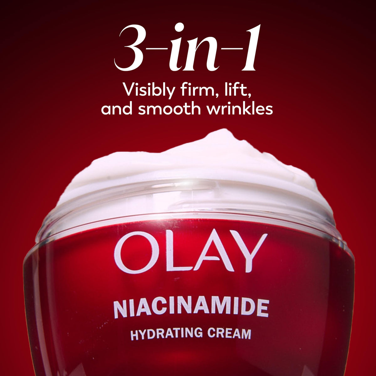 Olay Regenerist Whip sample with main cream suggesting fragrance-free option