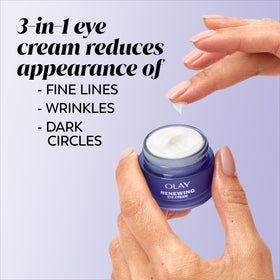 Olay ingredient layout featuring retinol and niacinamide for smoother skin