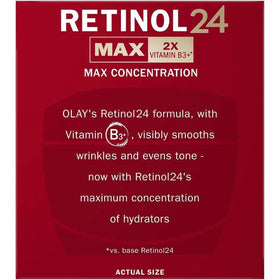 Olay jar side label close-up showing ingredient clarity and confidence
