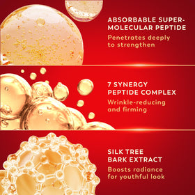 Olay Science application on hand demonstrating smooth absorption