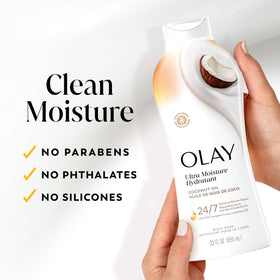 Olay shower lifestyle woman using body wash for refreshed skin