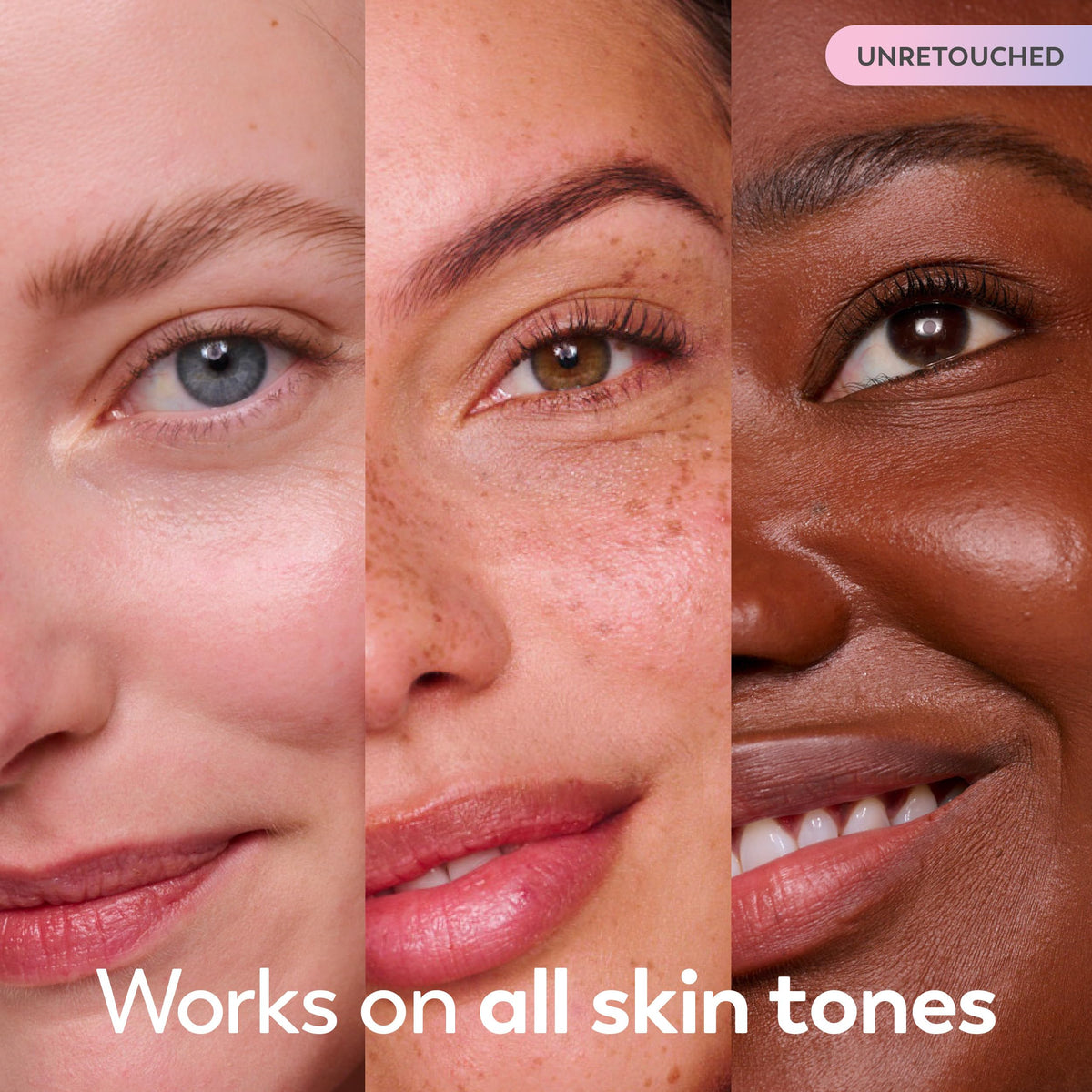 Close-up of Olay label highlighting SPF 30 and key ingredient benefits