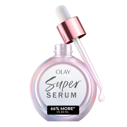 Olay front packaging showing the 1.7 oz bottle and product benefits